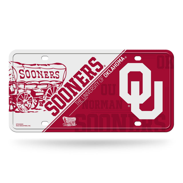 Oklahoma Sooners Metal Tag