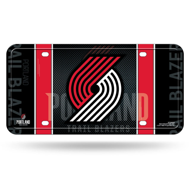Portland Trail Blazers Metal Tag