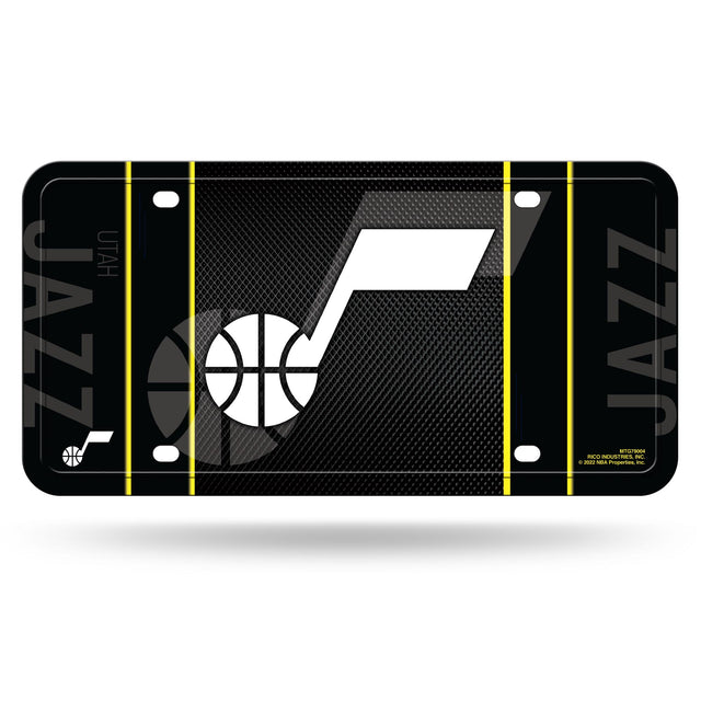 Utah Jazz Metal Tag