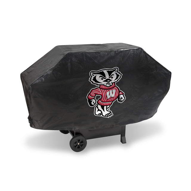 Wisconsin Badgers Grill Cover (Deluxe Vinyl)