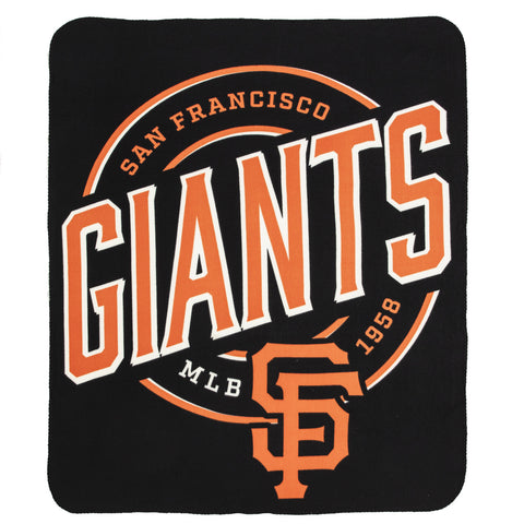 San Francisco Giants Blanket 50x60 Fleece Campaign Design