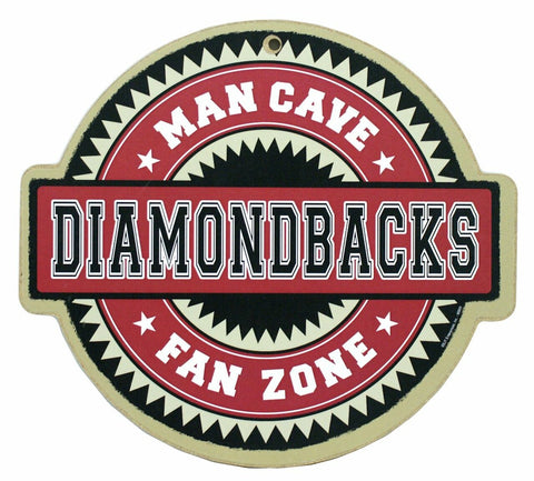 Arizona Diamondbacks Man Cave Fan Zone Wood Sign