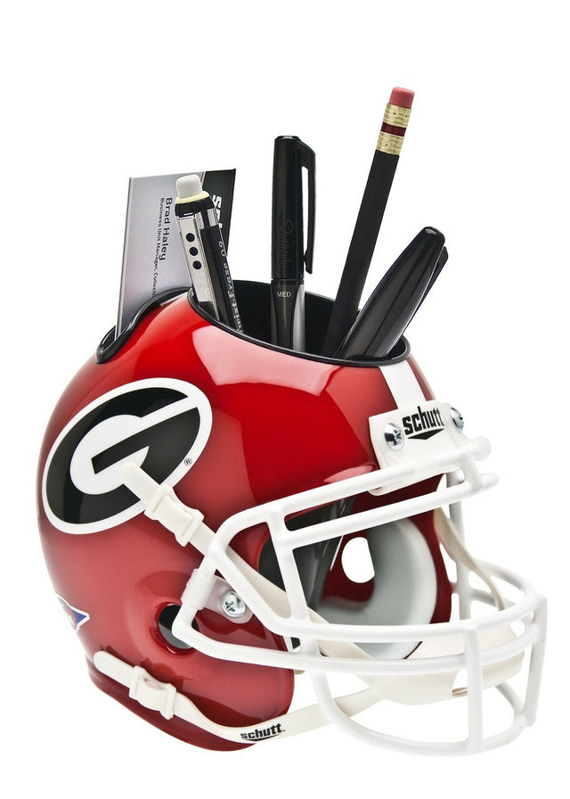 Georgia Bulldogs Desk Caddy Helmet