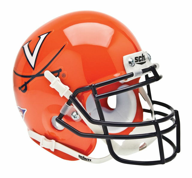 Casco Schutt Mini de los Virginia Cavaliers: alternativa naranja n.° 1