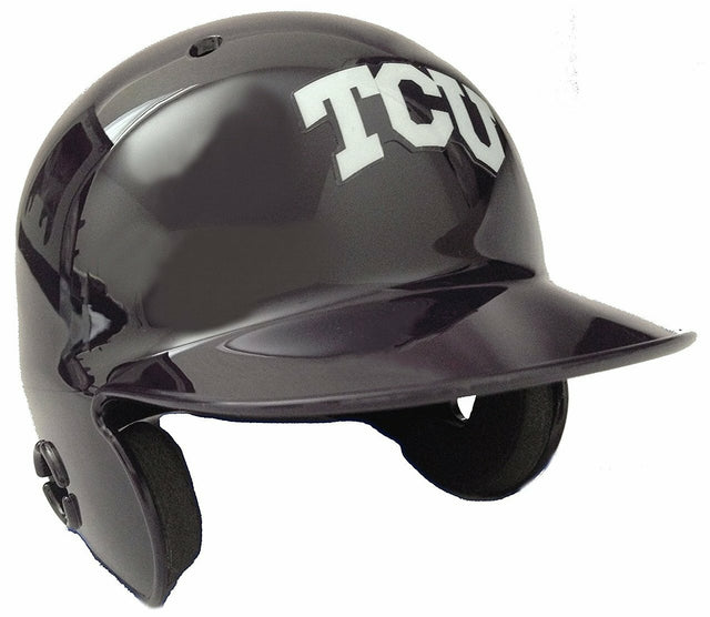 Réplica de casco Schutt estilo mini bateo Horned Frogs de TCU
