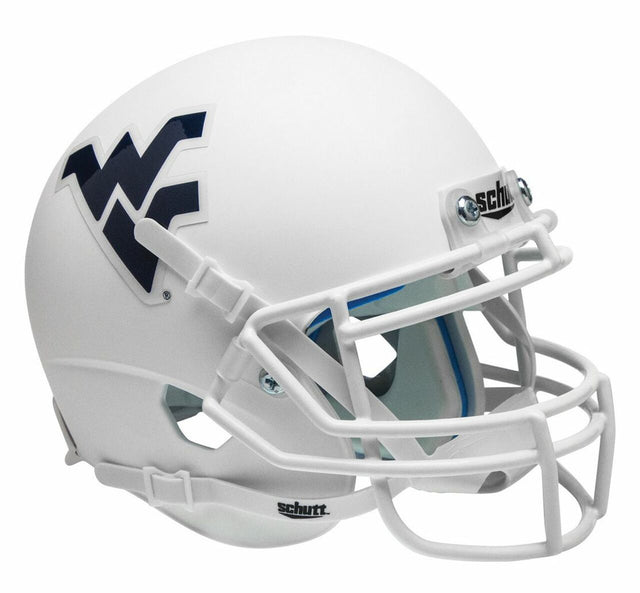 Casco Schutt Mini de West Virginia Mountaineers: casco alternativo n.° 3
