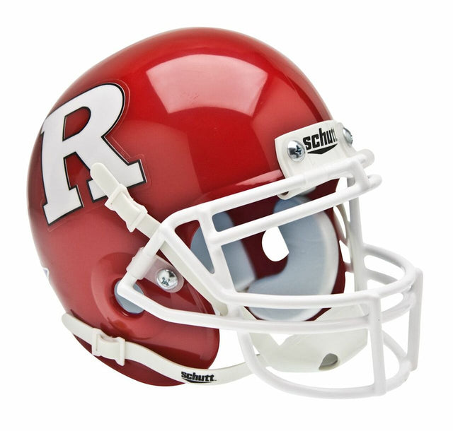 Casco miniatura Schutt de los Scarlet Knights de Rutgers