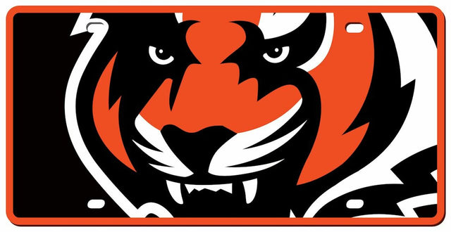 Cincinnati Bengals License Plate - Acrylic Mega Style