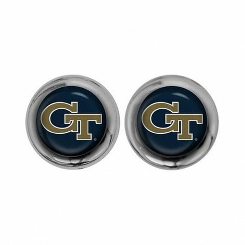 ~Georgia Tech Yellow Jackets Screw Caps Domed - Special Order~ backorder