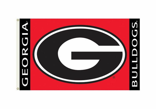 Bandera de los Georgia Bulldogs de 3 x 5 pulgadas