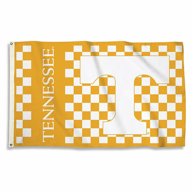 Tennessee Volunteers Flag 3x5 Checkered Design