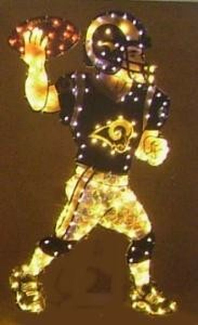 Los Angeles Rams Lawn Figure 44" Animated CO