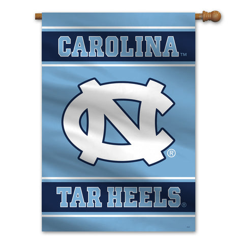 North Carolina Tar Heels Banner 28x40 House Flag Style 2 Sided CO