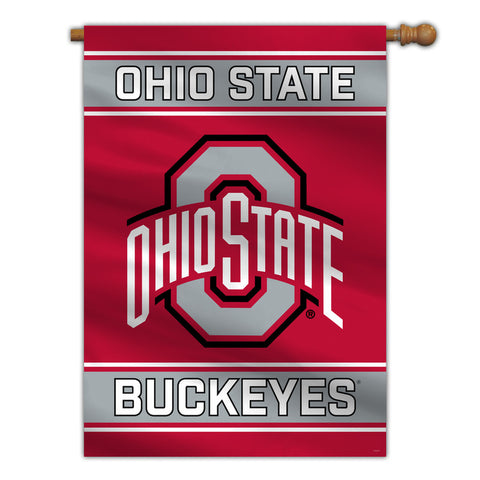 Ohio State Buckeyes Banner 28x40 House Flag Style 2 Sided CO