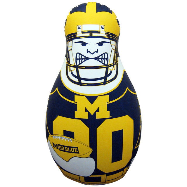 Saco de boxeo Tackle Buddy de los Wolverines de Michigan CO