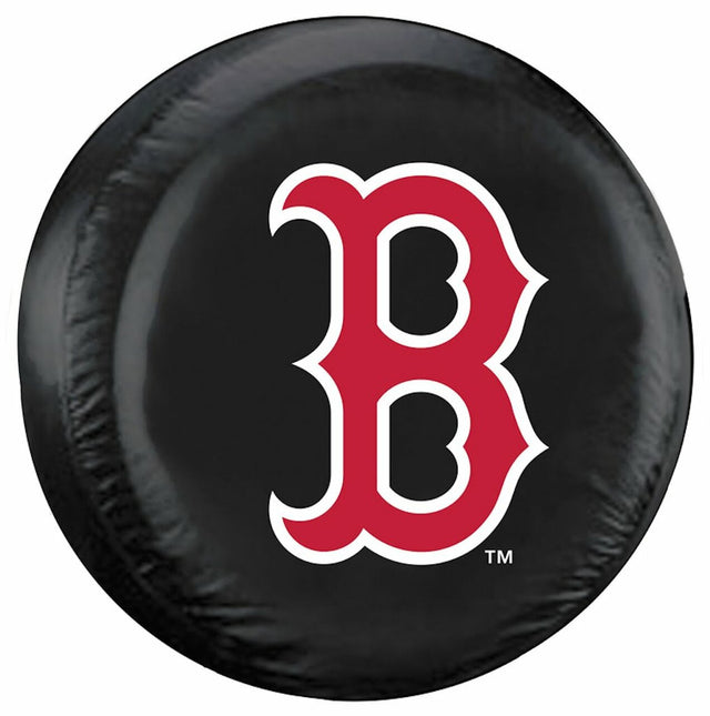 Funda para neumático de los Boston Red Sox, tamaño grande, diseño de logotipo B en color negro