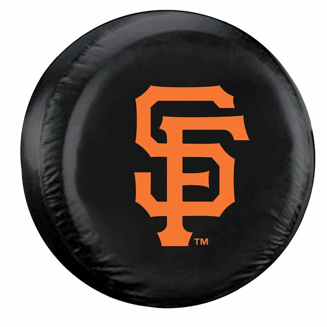 Funda para neumáticos de los San Francisco Giants, tamaño estándar, color negro