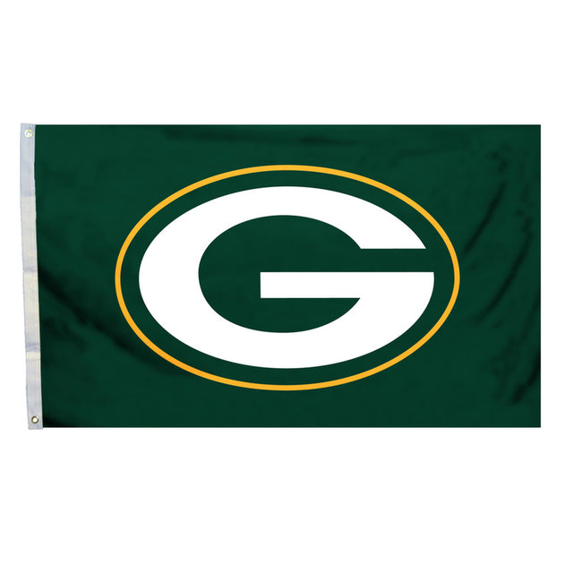 Bandera de los Green Bay Packers de 4 x 6 pulgadas