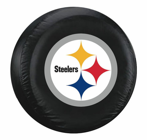 ~Pittsburgh Steelers Tire Cover Large Size Black Logo Design CO~ backorder