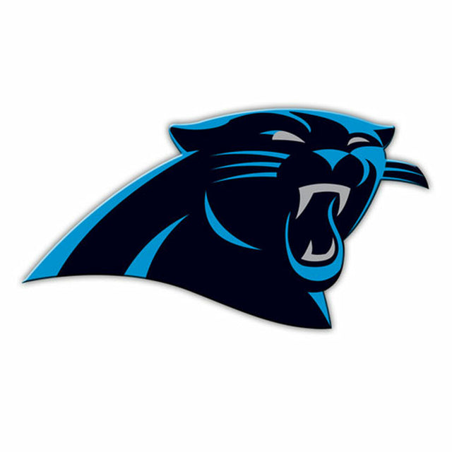 Imán para automóvil estilo Carolina Panthers de 12" con diseño de logotipo CO