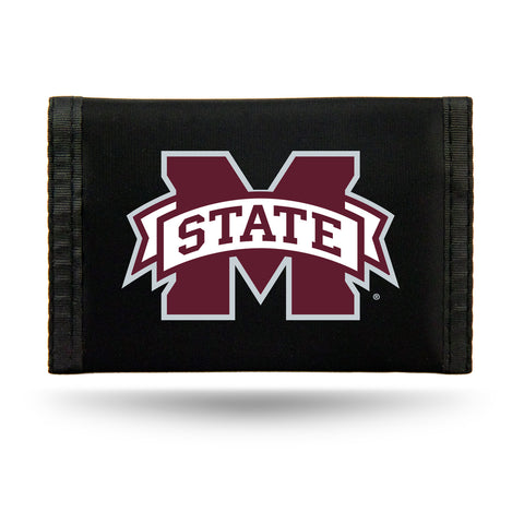 ~Mississippi State Bulldogs Wallet Nylon Trifold - Special Order~ backorder