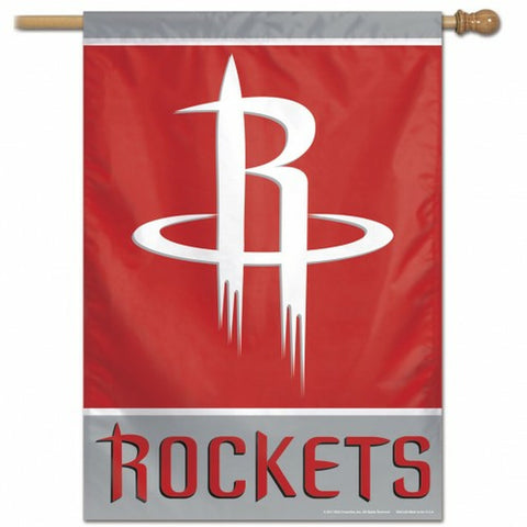 ~Houston Rockets Banner 28x40 Vertical - Special Order~ backorder