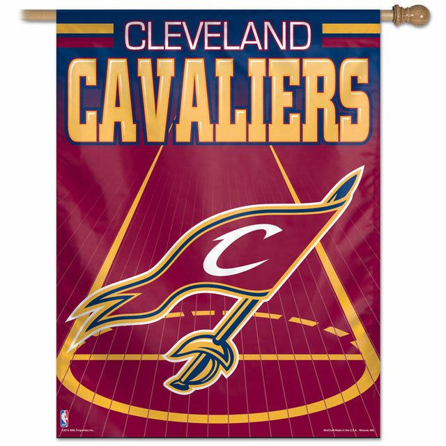 Bandera de los Cleveland Cavaliers de 27 x 37 pulgadas
