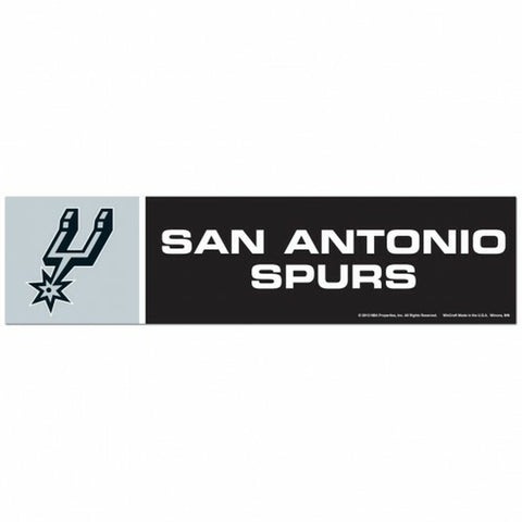 ~San Antonio Spurs Decal 3x12 Bumper Strip Style - Special Order~ backorder