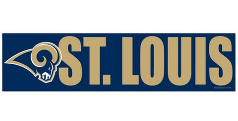 ~St. Louis Rams Decal Bumper Strip Style~ backorder