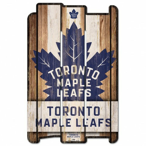 ~Toronto Maple Leafs Sign 11x17 Wood Fence Style - Special Order~ backorder