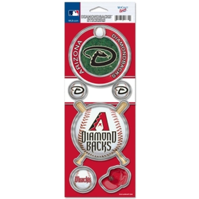Pegatinas Prismatic de los Diamondbacks de Arizona