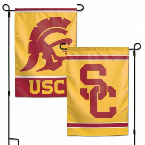 USC Trojans Flag 12x18 Garden Style 2 Sided