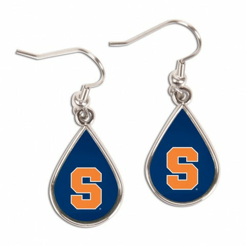 ~Syracuse Orange Earrings Tear Drop Style - Special Order~ backorder