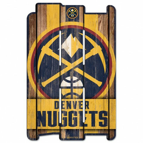 ~Denver Nuggets Sign 11x17 Wood Fence Style - Special Order~ backorder