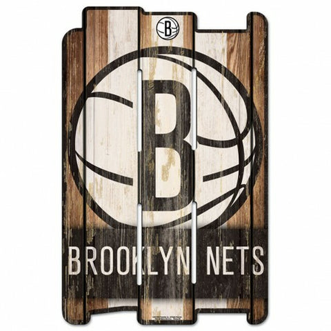 ~Brooklyn Nets Sign 11x17 Wood Fence Style - Special Order~ backorder