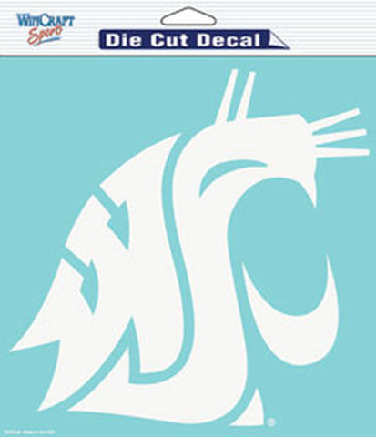 ~Washington State Cougars Decal 8x8 Die Cut~ backorder