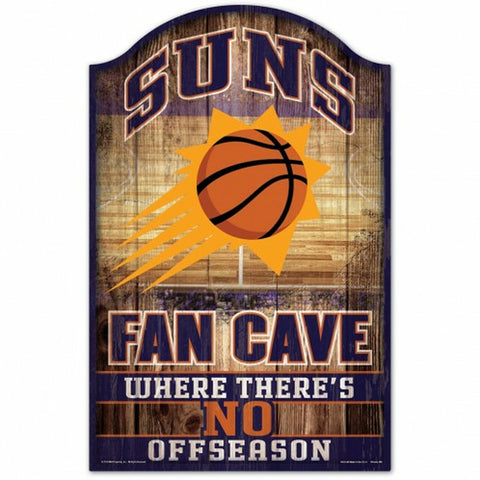 ~Phoenix Suns Sign 11x17 Wood Fan Cave Design - Special Order~ backorder
