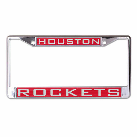 ~Houston Rockets License Plate Frame - Inlaid - Special Order~ backorder