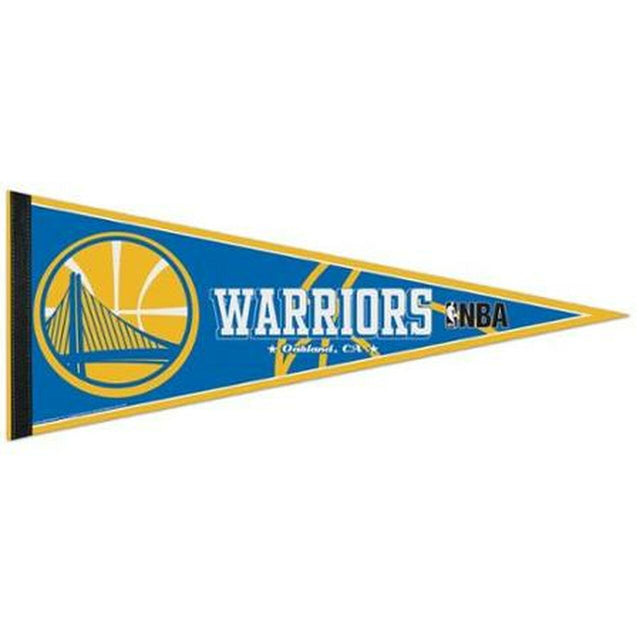Banderín de fieltro de los Golden State Warriors de 30 x 76 cm