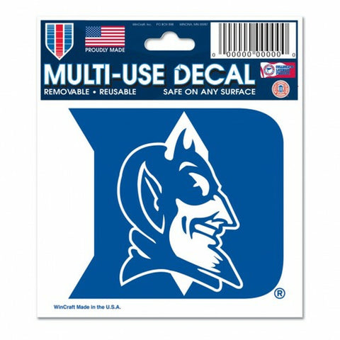 ~Duke Blue Devils Decal 3x4 Multi Use~ backorder