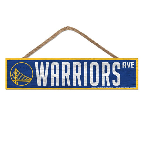 Golden State Warriors Sign 4x17 Wood Avenue Design