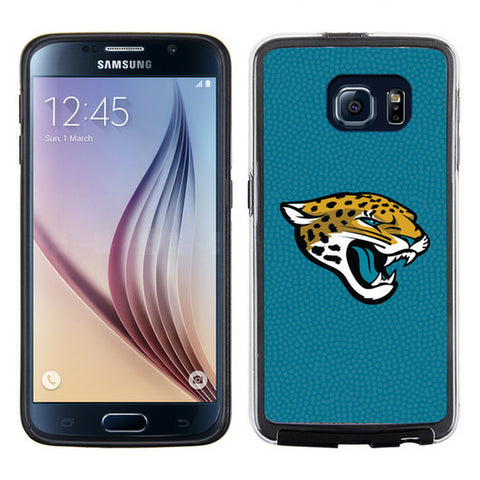 ~Jacksonville Jaguars Team Color Football Pebble Grain Feel Samsung Galaxy S6 Case~ backorder