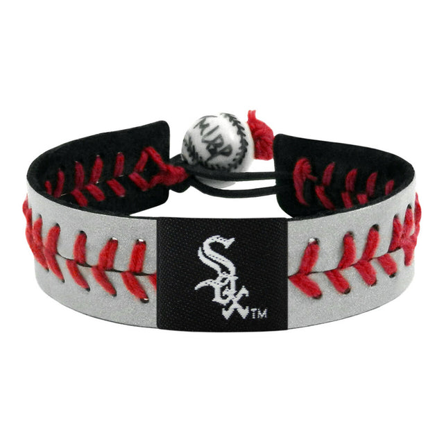 Pulsera reflectante de los Chicago White Sox de béisbol CO