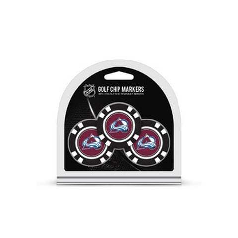 ~Colorado Avalanche Golf Chip with Marker 3 Pack - Special Order~ backorder