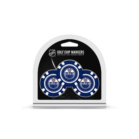 ~Edmonton Oilers Golf Chip with Marker 3 Pack - Special Order~ backorder