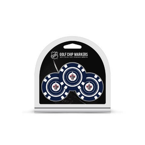 ~Winnipeg Jets Golf Chip with Marker 3 Pack - Special Order~ backorder