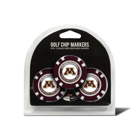 ~Minnesota Golden Gophers Golf Chip with Marker 3 Pack - Special Order~ backorder