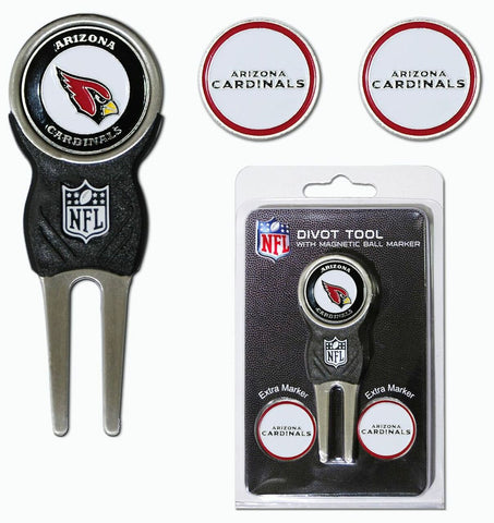 ~Arizona Cardinals Golf Divot Tool with 3 Markers - Special Order~ backorder