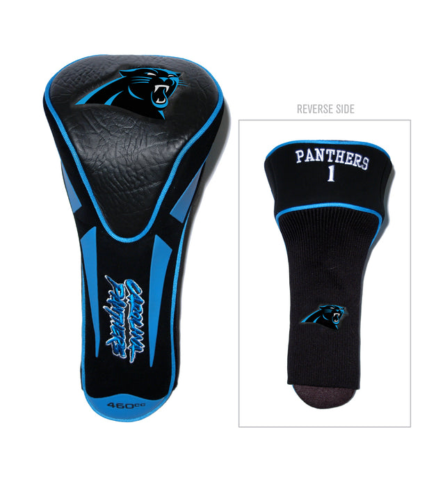 Funda para palos de golf Carolina Panthers, tamaño jumbo, con una sola punta