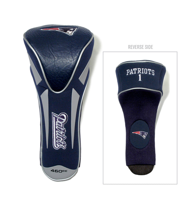 Funda para palo de golf de tamaño jumbo con una sola punta de los New England Patriots